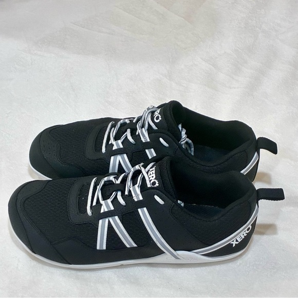 Xero Shoes - Xero Shoes Women’s Prio Minimalist Barefoot Running Shoes Black/White Size 9.5